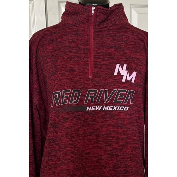 BCA Boulder Canyon Red River New Mexico Half Zip Pullover Adult Unisex Size XXL - Picture 3 of 16